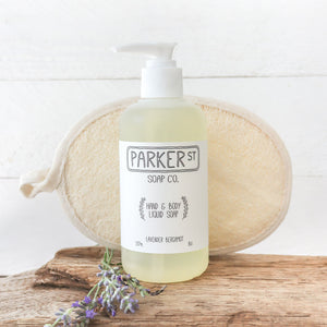 Hand & Body Liquid Soap: Lavender Bergamot