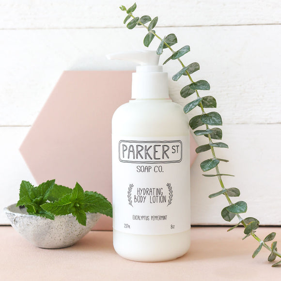 Hydrating Body Lotion: Eucalyptus Peppermint